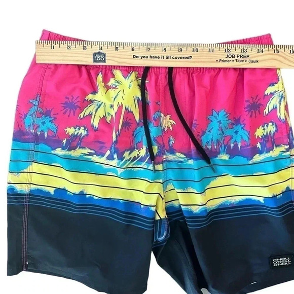 O’Neill Smash Up Volley Men’s Swim Trunks Board Shorts Size Small - Picture 8 of 10